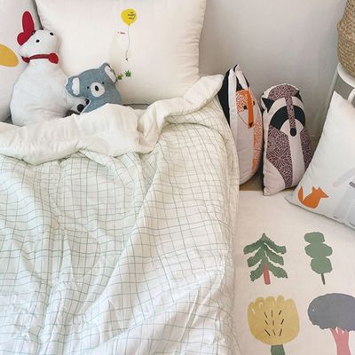 [드로잉에이미] 해피덕 여름 차렵 이불 세트