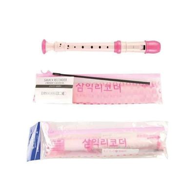 소프라노리코더 분홍 취미용품 연습도구 취미악기 교육용악기(WFPBFD0)