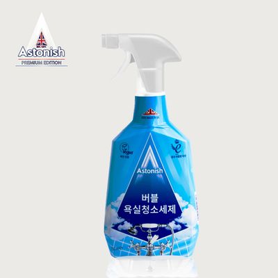 아스토니쉬 영국 버블 욕실 청소 세제 클리너 750ml