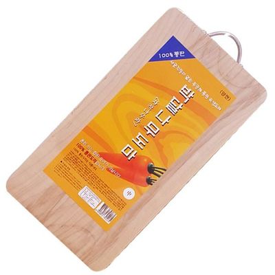 혜명몰 박달나무양면도마(중) 손잡이도마 나무플레이트 업소용도마 박달나무도마 나무도마만들기(WFPB6CR)