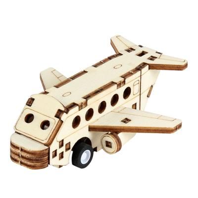 아기 목재 입체퍼즐 - 영공방 달려라 여객기