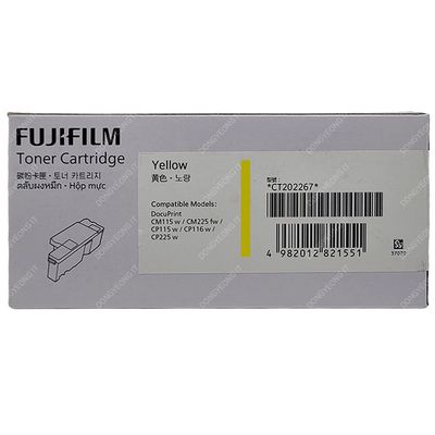 Fuji 정품 토너 DocuPrint CM225 fw 노랑 CT202267