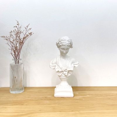카페 감성 오브제 조각상 인테리어 엔틱 소녀 석고상