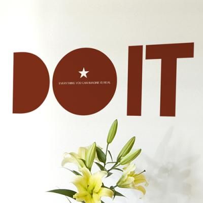 포인트스티커 북유럽타이포_DOIT (반제품A) 시트지