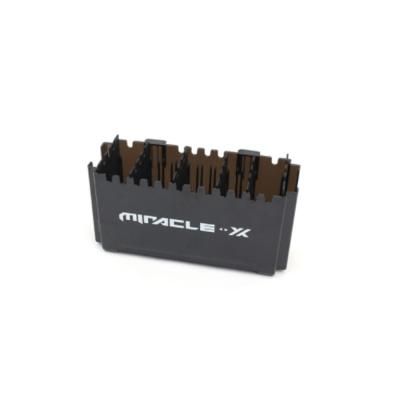 싸파 미라클 태클박스다용도수납홀더투명블랙낚시보관