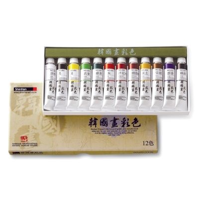 [신한화구] 한국화물감12색 20ml [세트/1]  150732