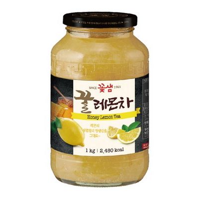 꽃샘 꿀 레몬차 1kg/음료 녹차