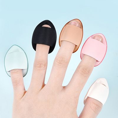 미니 핑거 손가락 퍼프 1P 파운데이션 컨실러 스펀지