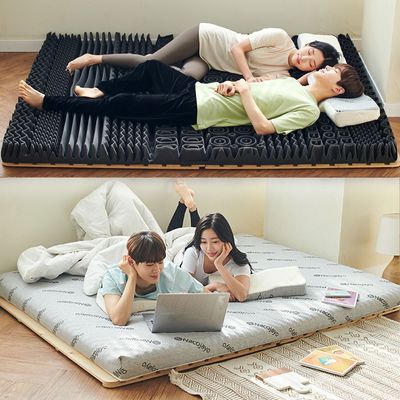 나코자요 국산 프리미엄 체압분산 롤매트리스 토퍼  