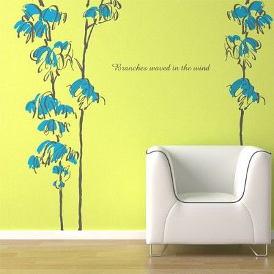 [디자인베이]  흐르는나무 (완제품C타입) 그래픽스티커 캘리 포인트 시트지