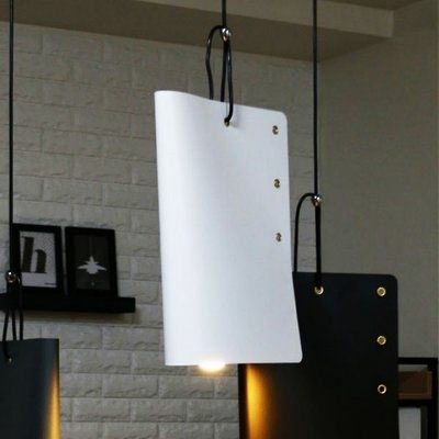 노트 펜던트등(LED겸용) -화이트