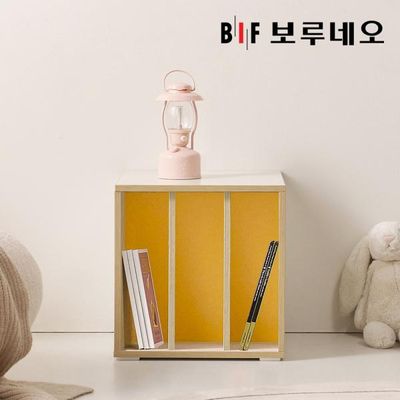 보루네오 리츠 1단 전면 오픈 책꽂이 책장 400 PL0138