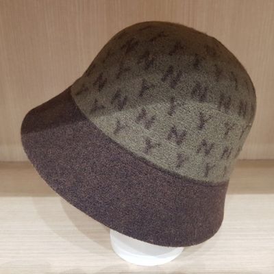 [애슬릿]울 니트 NY 벙거지 모자 겨울 방한 버킷햇