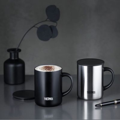 [써모스] 보온보냉 진공단열 반전 머그컵 JDG-350K