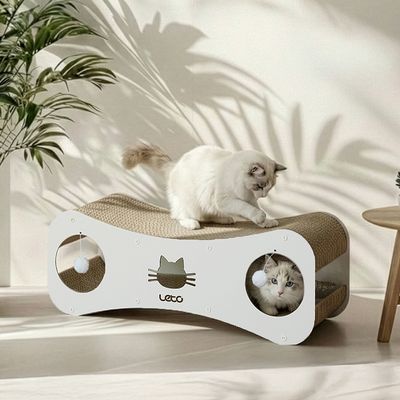 레토 고양이 스크래쳐 대형 소파 터널 LCH-ST04