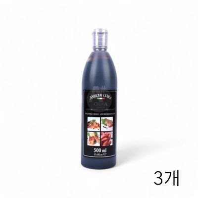 WL 안티치콜리 발사믹 크림 500ml X 3개 샐러드드레싱 발사믹소스 야채샐러드소스 드래싱(WFLQPYO)