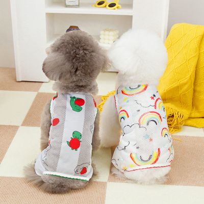 강아지 매쉬 나시 올인원 시원한 착용감의 매쉬 나시