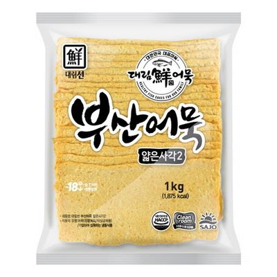 사조 대림선 부산어묵 얇은사각 1kg