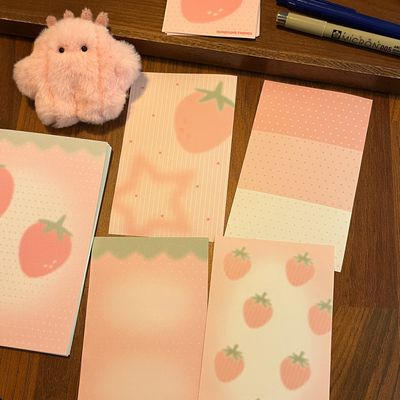 딸기 롱모조지스티커팩