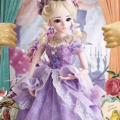 구체관절인형 애착인형 60cm 드레스_라비아 T096