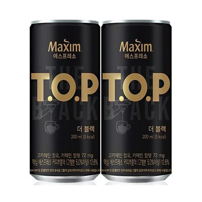 맥심 티오피 더블랙 200ml 36캔
