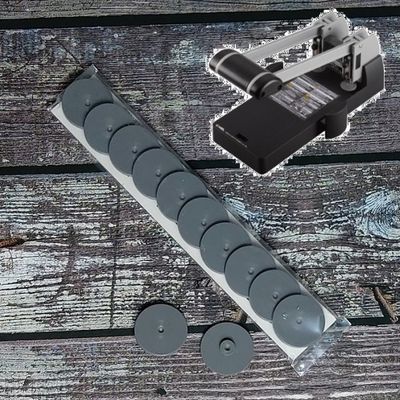 CARL 칼 2공펀치 No.122N용 패드(원형판) K-10 10개입