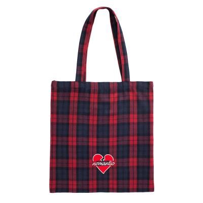 [비욘드클로젯X매니퀸]노맨틱 체크백 레드