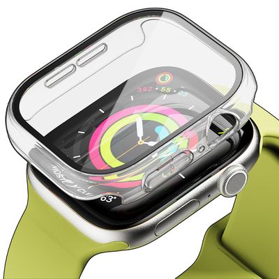 빅쏘 애플워치11 케이스 강화유리 풀커버 레빅스킨