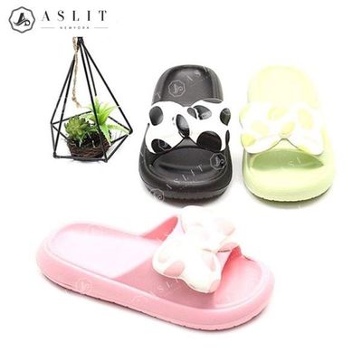 [애슬릿]도트 리본 푹신 아쿠아 워터 슬리퍼