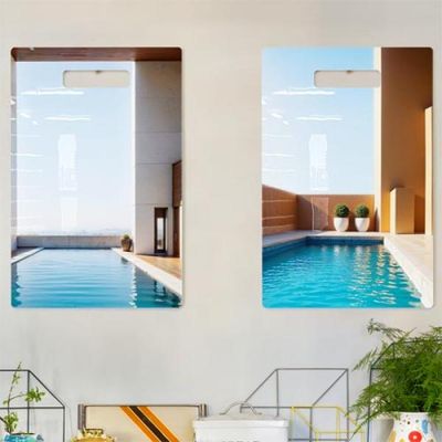 nv961-행잉액자_시원한수영장(세로대형)