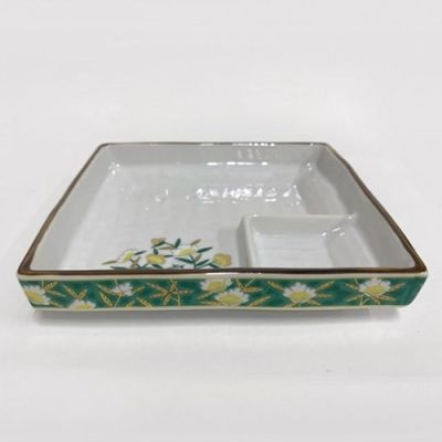 아마고 정사각 나눔접시(국화)(WFB410E)