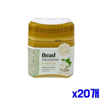 bns 겔타입 방향제 200g 코튼파우더향 x20개 실내향기(WFLISZN)