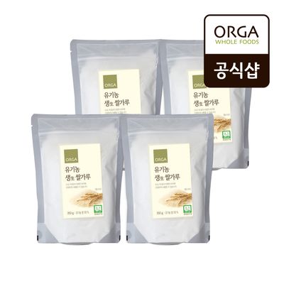 [올가] ORGA 유기농 쌀가루 350g x 4개