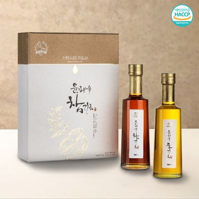 [장유원] 참깨 본고장 예천 참기름,들기름 지함세트