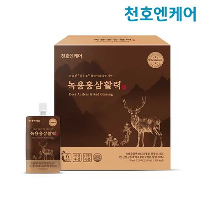 [천호엔케어] 녹용홍삼활력 (70ml*30팩) 