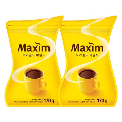 맥심 모카골드 리필용 커피 170g 2개