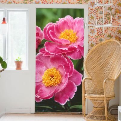 ta150-부귀의풍수모란꽃_현관문시트지