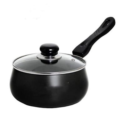 냄비 편수 22cm 블랙 경질 곰솥 라면 찌개 국 된장찌개 쥬노(WFPAGZD)