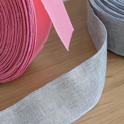 크리스마스 마 리본 7cm 4컬러 롤 선물 포장 끈 공예