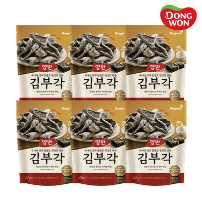 [동원] 양반 김부각 50g x 6봉