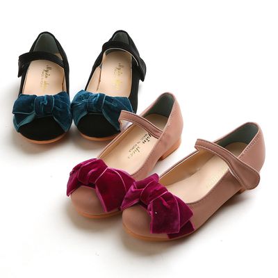 벨벳 리본 여아 공주 키즈메리제인 유아 아기구두