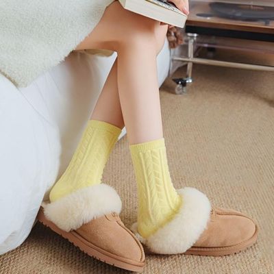 꼬임 수면 양말 도톰 산후 조리원 롱 임산부 산모 따듯한 여성 여자 세트 귀여운 무압박(WFLRACT)