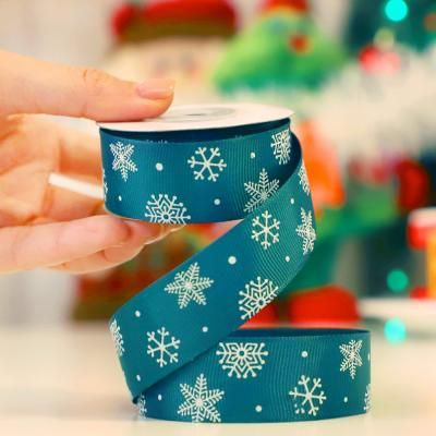 크리스마스 리본 포장끈 9m (6.청록색설정)