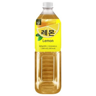 대호 까르페 액상 레몬 아이스티 1L 탕비실 음료수