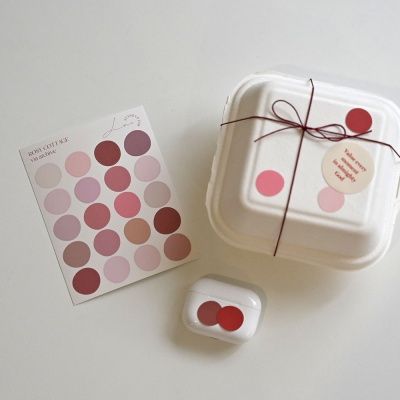 via archive ROSY COTTAGE 도트스티커