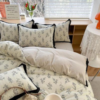 클라모프 빈티지 레이스 시트커버 세트