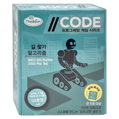 알고리즘 초등 어린이 학생 길찾기 보드게임 가족 패밀리 게임 커플 코드 SNM(WFP8MIK)