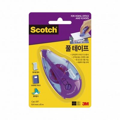 3M 스카치 투명풀테이프 #017 8.4mmX8m 풀/접착제