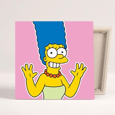 DIY 보석십자수 심슨패밀리 시리즈 마지 심슨 25x25