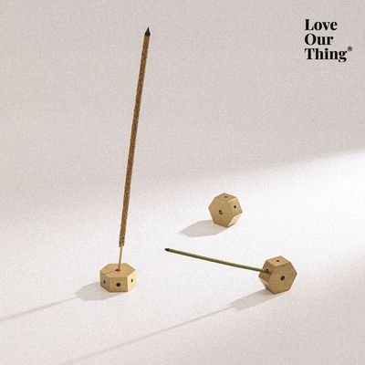 Our Calm Day 황동 육각 인센스 홀더 향꽂이